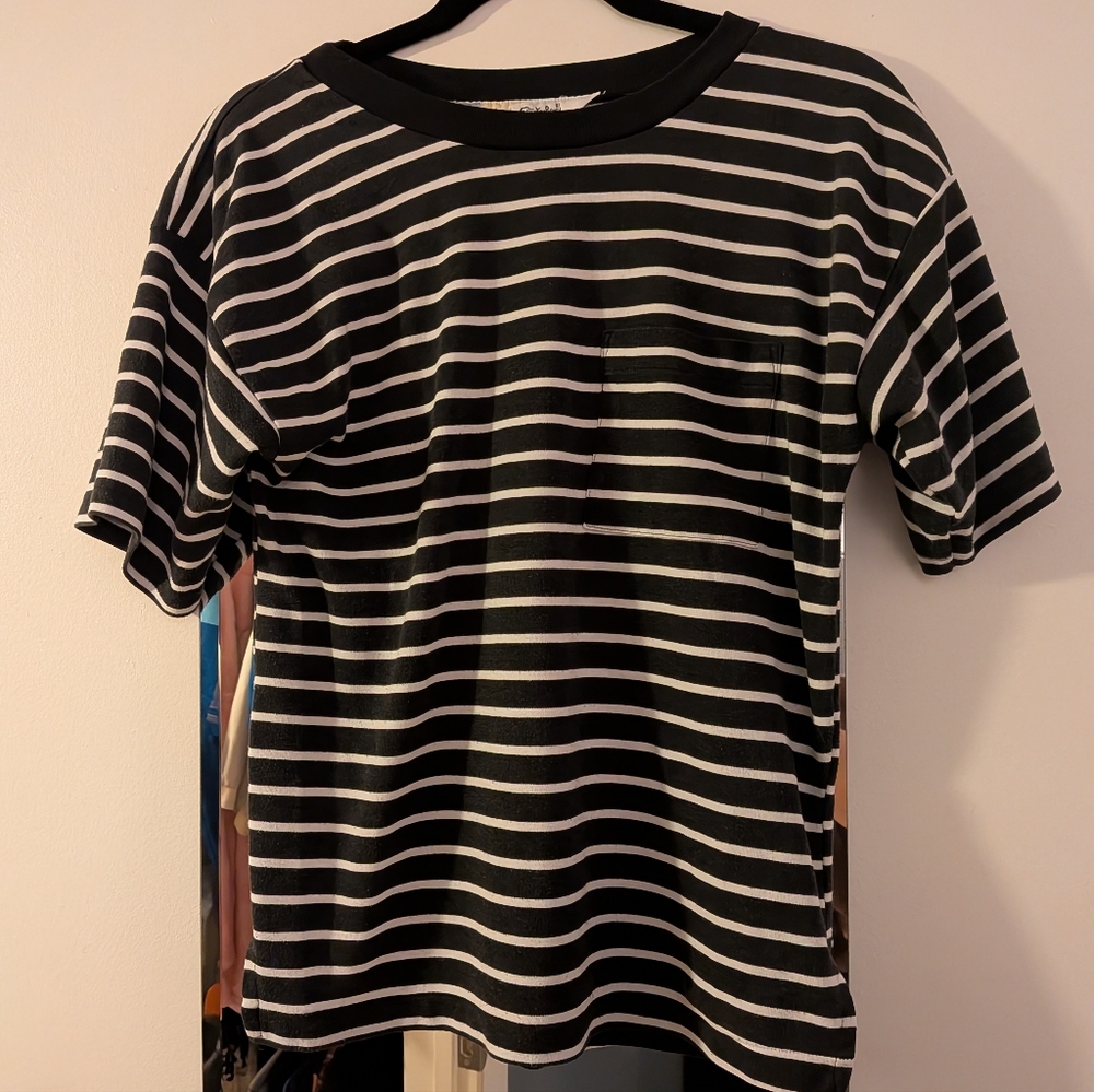 Diane Von Furstenberg striped tee shirt
